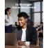 Anker soundcore Liberty 5, Noise-Cancelling Wireless Earbuds, 2x Stronger Voice Reduction, Real-Time Adaptive Noise Cancellation, Fast Charging, Dolby Audio, 6-Mic AI Clear Calls, Long Battery Life - Blue